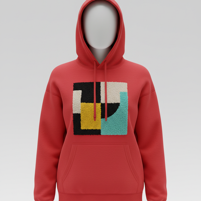 Heavyweight Hoodie With Satirical Print