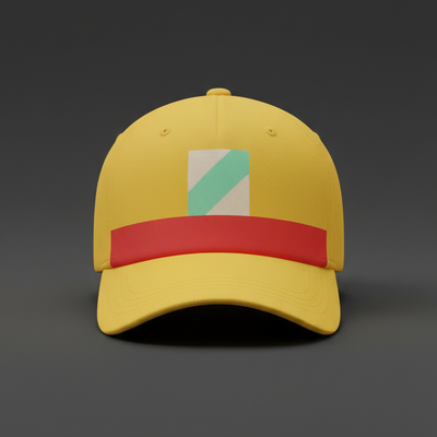 Embroidered Cap With Irony Tagline